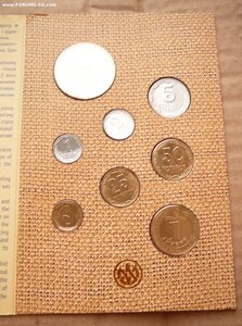 Украина 2006 набор 1-2-5-10-25-50к-1-5грн