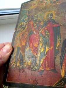Икона «Явление Пресвятой Богородицы преподобному Сергию Радо