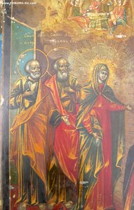 Икона «Явление Пресвятой Богородицы преподобному Сергию Радо