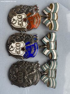 Ордена МС 1 №18569, МС 2 №41424, МС 3 №74870