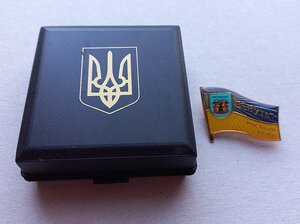 Знак депутата горсовета Луганска. Разновидность.
