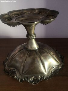 Красивая Конфетница.. или сухарница.. Серебро..