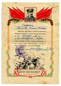 9 БВГ Корчунова Ф. И.