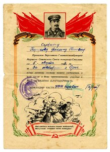 9 БВГ Корчунова Ф. И.