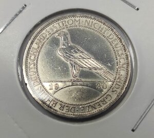 3 марки 1930 г. Германия. Рейнланд. D