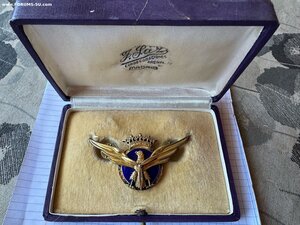 Знак пилота гражданской авиации. Испания.?
