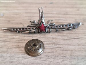 Знак Командир подводной лодки ВМФ СССР