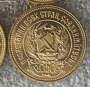 Червонец Сеятель - 4 шт. 1980 и 1981(ММД).