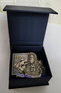 Памятный знак к 350-летию А. Д. Меншикова. №06. Серебро 925