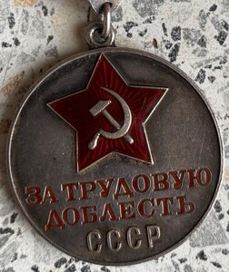 "За Трудовую Доблесть" на спецдокументе на депутата