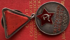 "За Трудовую Доблесть" на спецдокументе на депутата