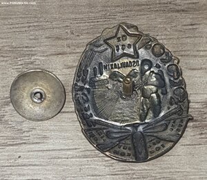 Знак ОСОАВИАХИМ Узбекской ССР.