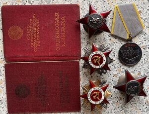 Комплект нанач.отдела газеты "Советский воин"