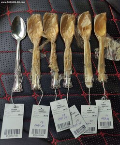 Ложки чайные 6 штук. 925 проба
