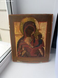 Икона Богоматерь Шуйско-Смоленская 19 век
