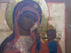 Икона Богоматерь Шуйско-Смоленская 19 век