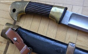 Шашка обр. 1927г. "Монголка". С «точечным» узором.