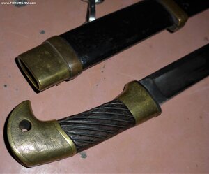 Шашка обр. 1927г. "Монголка". С «точечным» узором.