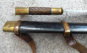 Шашка обр. 1927г. "Монголка". С «точечным» узором.