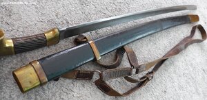 Шашка обр. 1927г. "Монголка". С «точечным» узором.