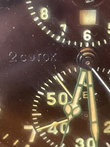 Часы АСЧ-1, авиационные, рабочие.