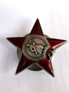 Красная звезда трехклепка 28451 на пограничника