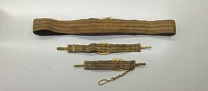 Ремень адмиральский ВМФ СССР, с подвесами для кортика