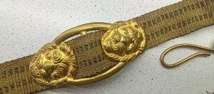 Ремень адмиральский ВМФ СССР, с подвесами для кортика