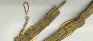 Ремень адмиральский ВМФ СССР, с подвесами для кортика