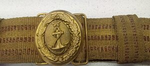 Ремень адмиральский ВМФ СССР, с подвесами для кортика