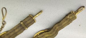 Ремень адмиральский ВМФ СССР, с подвесами для кортика