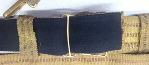 Ремень адмиральский ВМФ СССР, с подвесами для кортика