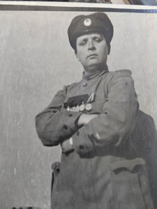 Мария Бочкарева во время поездки в США и Англию 1918 г.