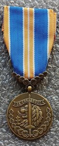 Медаль За храбрость перед врагом Чехословакия