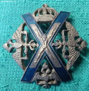 Знак Лейб-Гвардии Преображенского полка для нижних чинов