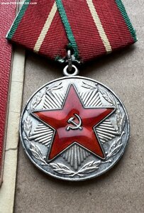 Комплект на док. КЗ, БЗ, выслуга 20 лет ВС серебро