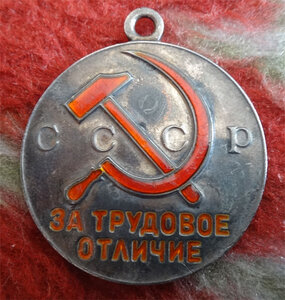 Трудовое отличие , не частое, тонкое