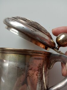 кружка на шарах серебряная Болин