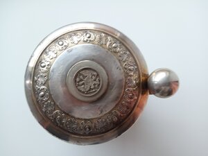 кружка на шарах серебряная Болин