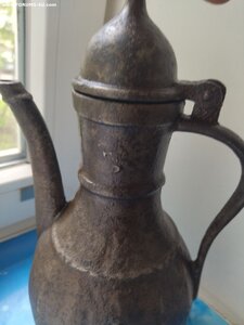 Кувшин, чугун, литье, покраска. Россия, Санкт-Петербург,