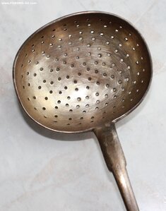 Сито для чая, серебро 84-ка, 59 гр, СПБ, 1880 г.