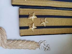 Погоны полковника, нашивки, якоря , капитана 1 р, ВМФ СССР
