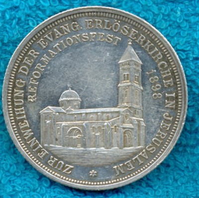 GEDENKTHALER;  1 Марка и 3 Марки  1924г.