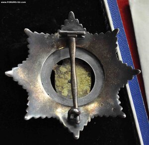 Орден Югославии  За воен заслуги 3 ст в коробке + док 1962 г