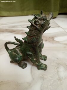 Буддийское божество Чинте(лев)