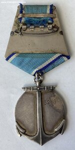 Медаль Ушакова 3280 в родном сборе на документах.Состояние!