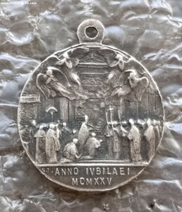 Медаль серебро Италия