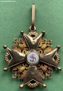 Станислав 2 ст АК . золото.