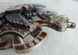 Полковой знак 10 Новгородский драгун.полк Ag