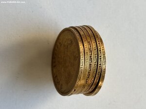 5 рублей Николай II,6 штук одним лотом,продажа